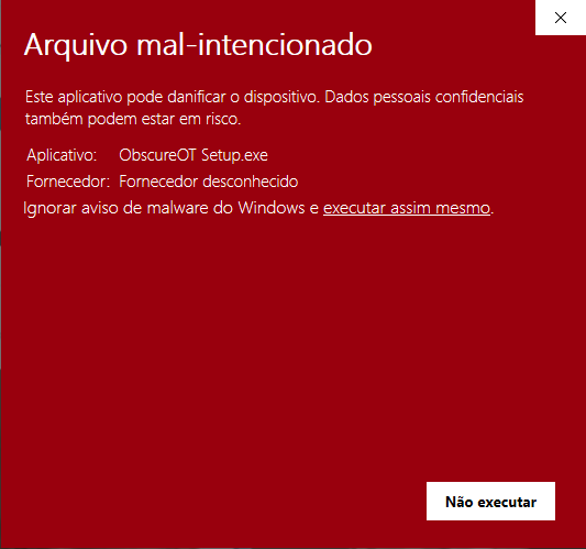 Passo 2 do tutorial de instalação